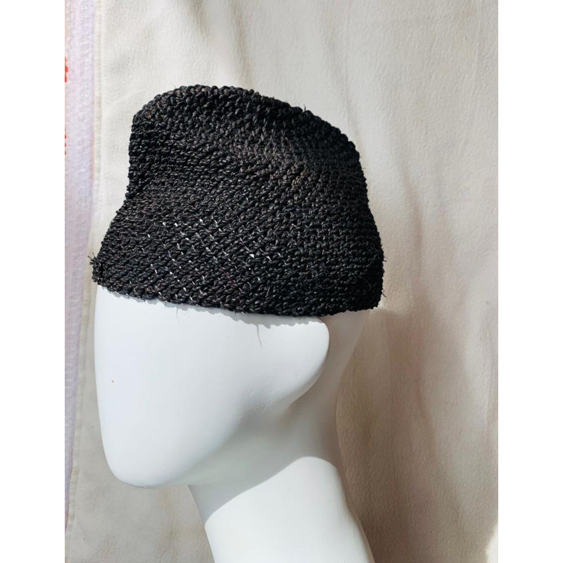 Black traditional cap