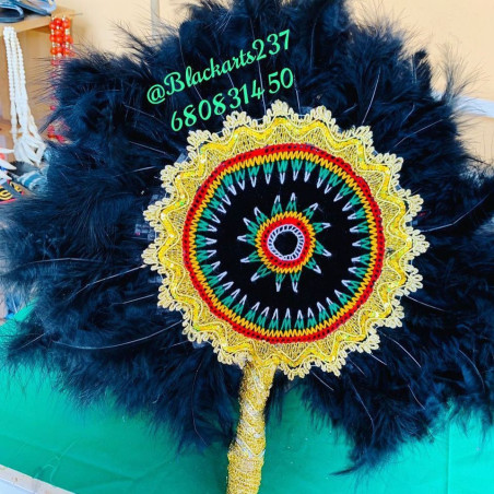 Toghu embroidered bridal hand Fans - Free shipping