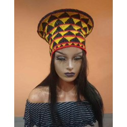 Toghu embroidered Zulu design hat