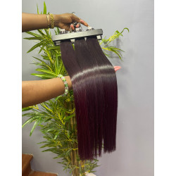 Burgundy Vietnamese bone straight 