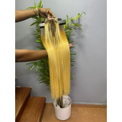 Blonde Vietnamese bone straight 