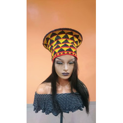 Toghu embroidered Zulu design hat