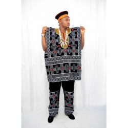 Beautifully hand crafted traditional top and trousers for men